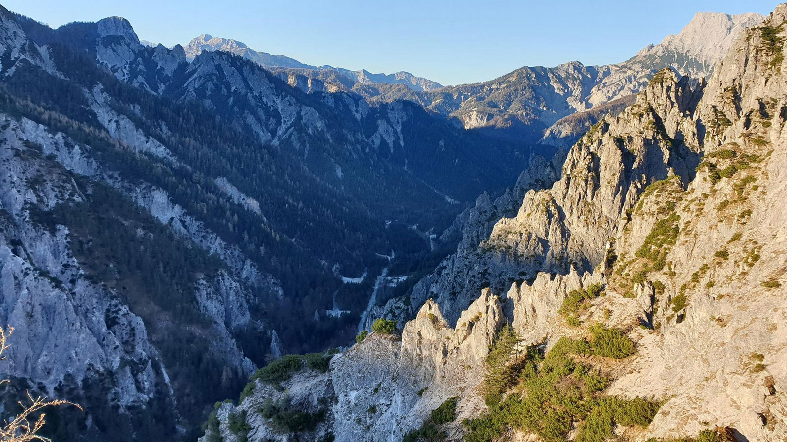 Landschaftlich besonders schön: Geo-Klettersteig Silberreith im Nationalpark Gesäuse