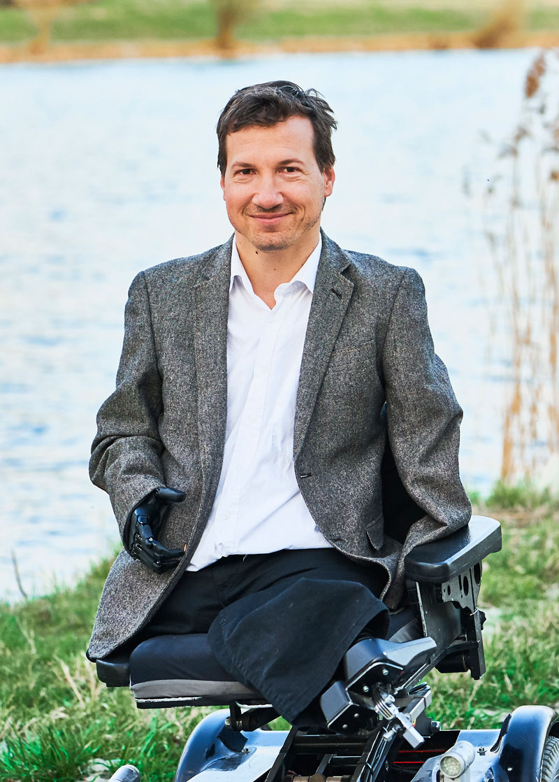 Psychologe, Motivationsredner und Autor Georg Fraberger