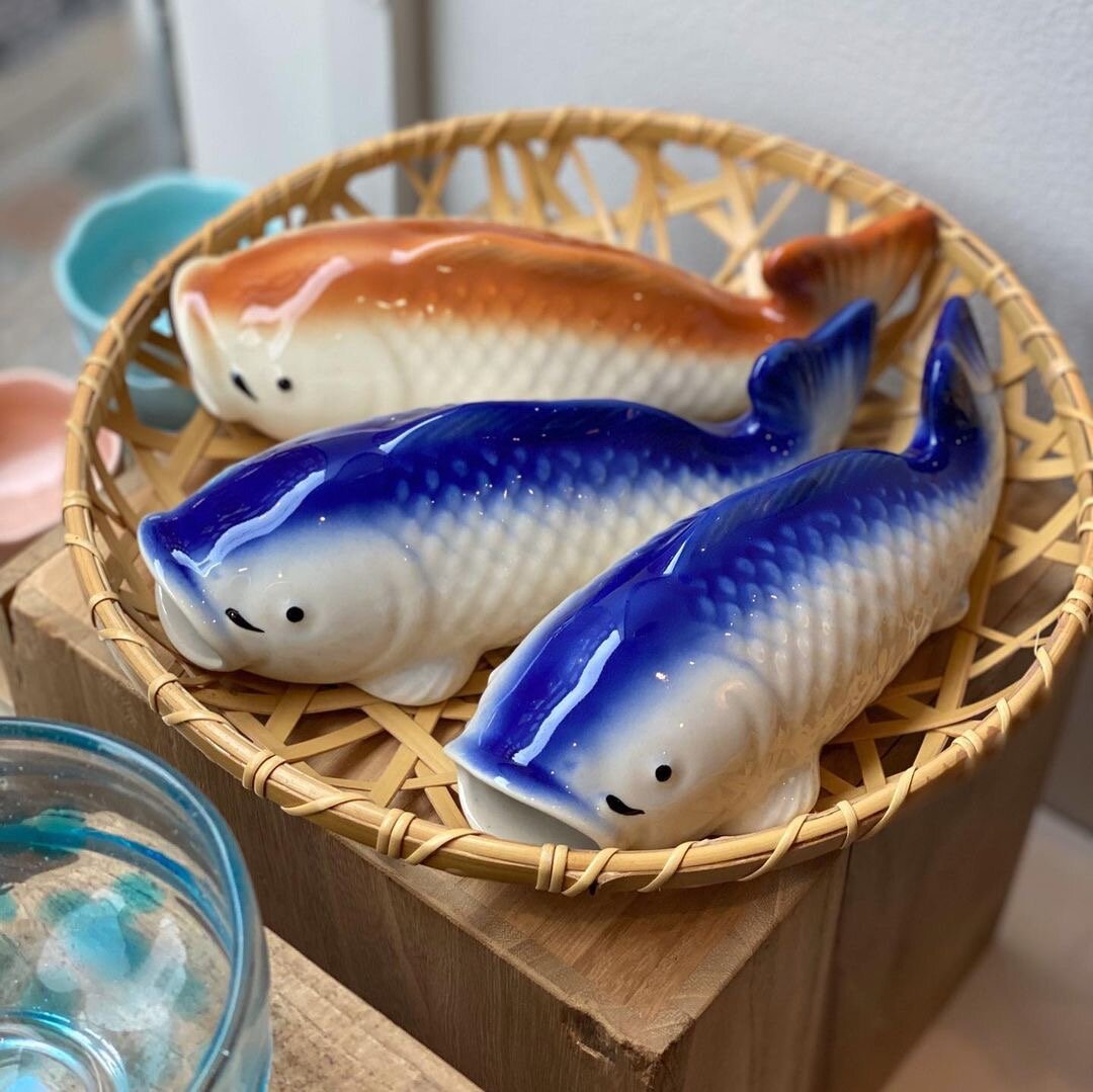 Koi-Fisch-Vasen bei "Ohayo"