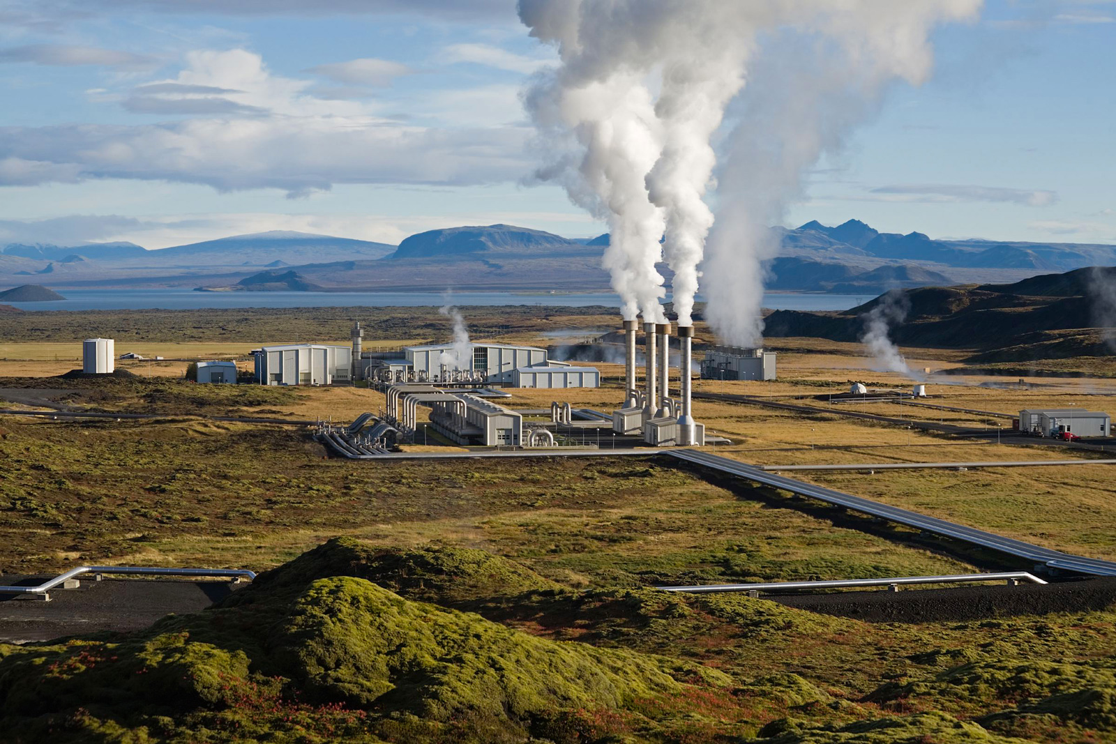 Geothermiekraftwerk in Island