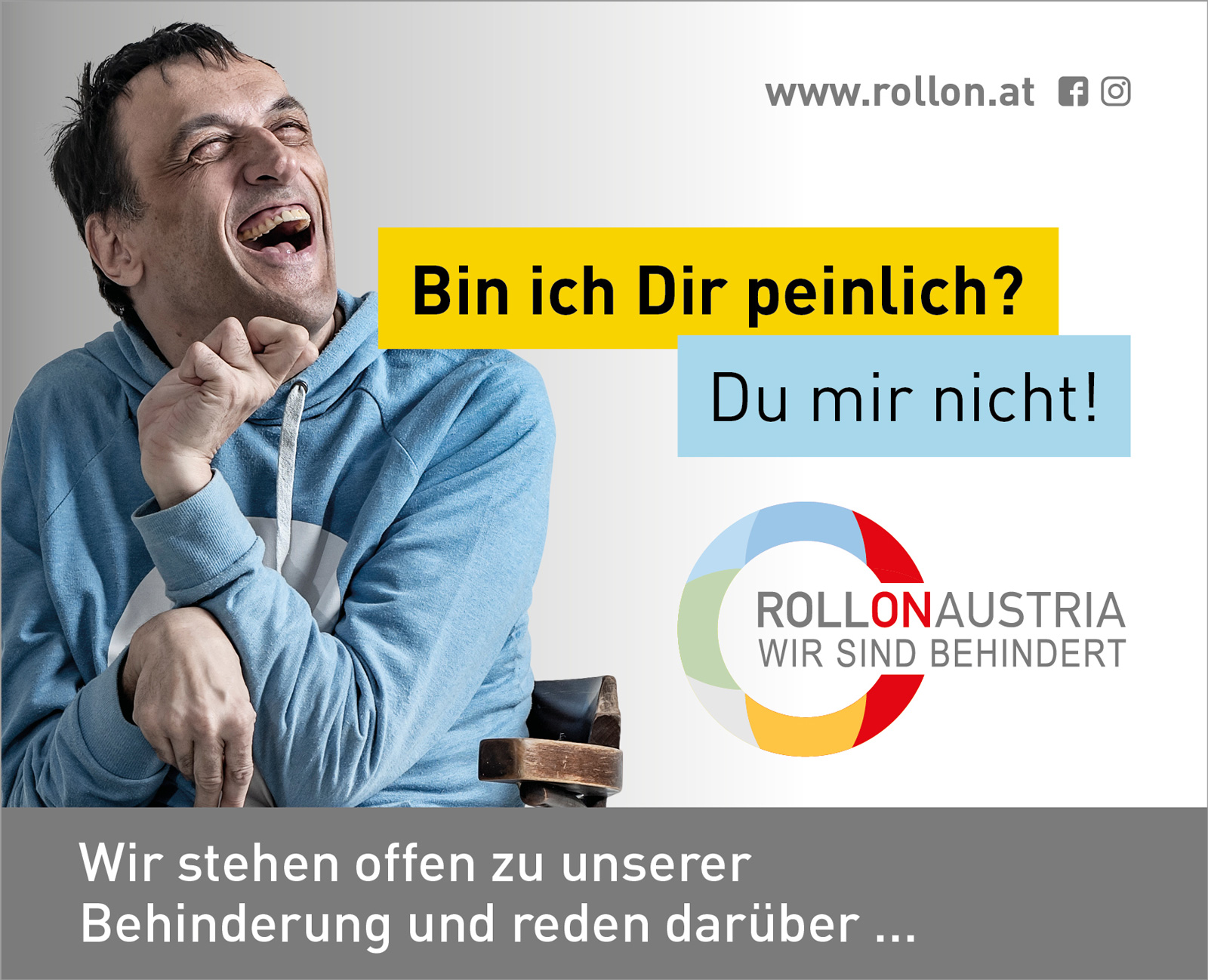 Online-Kampagne von RollOn Austria aus dem Jahr 2021